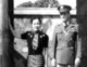 China: General Claire Chennault, founder of the Flying Tigers, with Soong May Ling (Soong Mei-ling), aka Madame Chiang Kai Shek, Yunnan, c.1940
